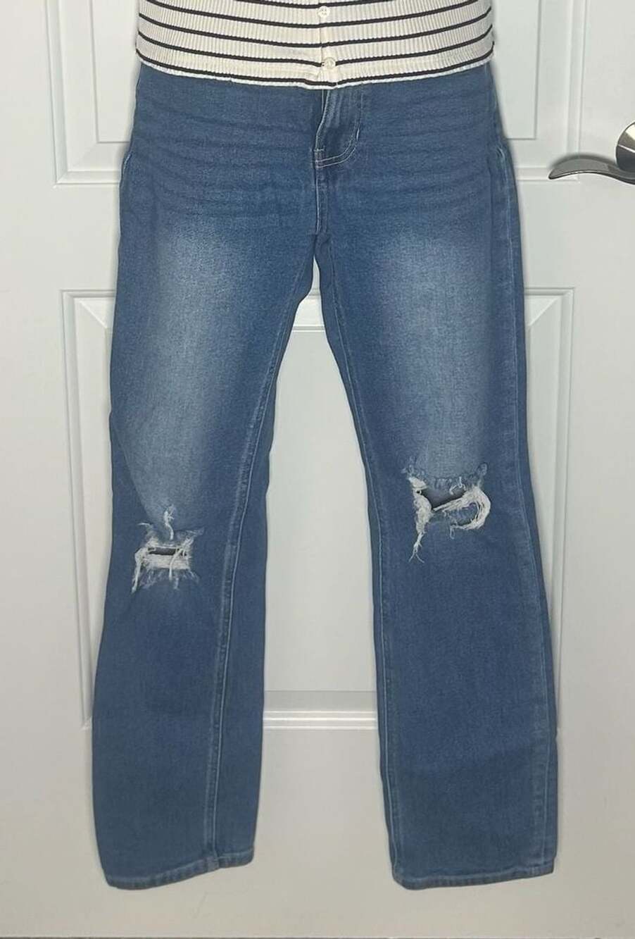 KanCan Mid Rise Rist Straight Leg Jeans KC8597M Size 5/26